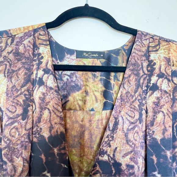 MESDEMOISELLES Hopi Jumpsuit Tie Dye Abstract Print Size 36 or 4 US - Picture 12 of 16